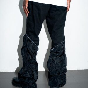 -TRUST HYBRID ZIPPER DENIM